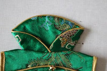 Load image into Gallery viewer, Floral Dress Silk Satin Christmas Wine Bottle Cover Bag Wedding Party Table Decoration Red Wine Bottle Dress Bag fit 750ml 10pcs