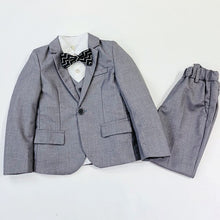 Load image into Gallery viewer, Autumn Children&#39;s Suit Brooch Suit Children&#39;s Show Suit Three Pieces Kids Christmas Clothes