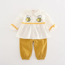 Load image into Gallery viewer, Christmas Clothes Set 1-3 Year Toddler Girl Clothes Winter Cotton Tops with Pants Boutique Clothing 2pcs/set Wholesale