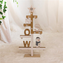 Load image into Gallery viewer, NOEL lighting lamp Christmas Father decorations Snow star tree warm white holiday decorative lighting wedding birthday party