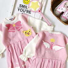 Load image into Gallery viewer, 2019 kids dresses for girls cloth angel knit dresses baby girl christmas dress  dress elegant  tutu dress christmas clothes