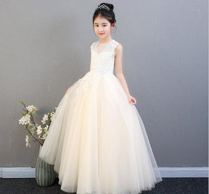 Girl Dresses Cinderella Dress Costume Princess Party Dresses Girls Christmas Clothes Fresh  Dress For Teenagers HW2257