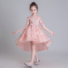 Load image into Gallery viewer, Half Sleeves Puffy Little Girls Dresses Kids Princess Wedding Ball Gowns Teen Party Dress Children Clothing Christmas Clothes