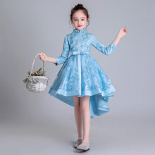 Load image into Gallery viewer, Half Sleeves Puffy Little Girls Dresses Kids Princess Wedding Ball Gowns Teen Party Dress Children Clothing Christmas Clothes