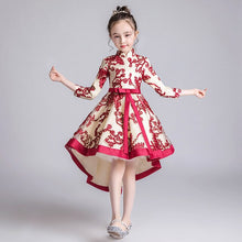 Load image into Gallery viewer, Half Sleeves Puffy Little Girls Dresses Kids Princess Wedding Ball Gowns Teen Party Dress Children Clothing Christmas Clothes
