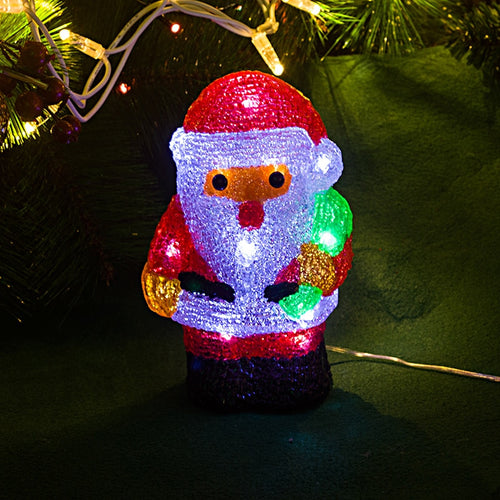 Toprex 3D santa clause christmas lights party decoration christmas tree lights navidad gift for kids Battery operated
