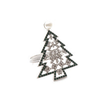 Load image into Gallery viewer, 50/PCS creative Christmas tree ring, napkin ring, napkin clasp, wedding decoration in upscale hotel restaurant