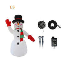 Load image into Gallery viewer, Snowman Christmas Inflatable Light for Outdoor Party Home Decoration Christmas Blower Party Light Supplies