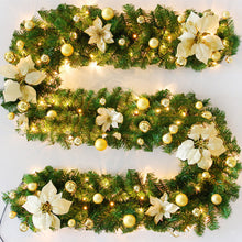Load image into Gallery viewer, Artificial Wreath Fake Boxwood Grass Garland Faux Pine Tree Plant Christmas Gift Home Garden Supplies
