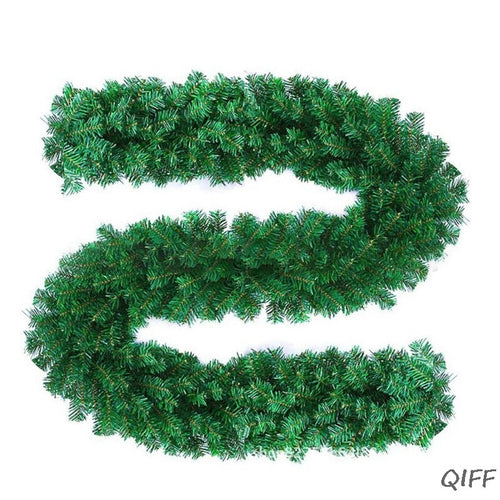 2.7M Christmas Decorations Ornaments Xmas Tree Garland Rattan Home Wall Pine