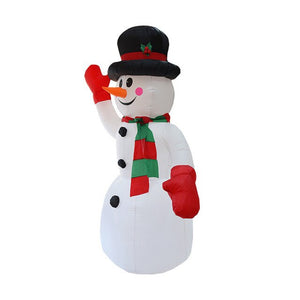 2019 Happy New Year Xmas Inflatable Christmas Snowman Outdoor Christmas Decoration Home Garden Garden New Party Decorations Kids