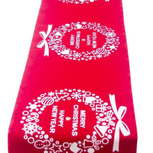Load image into Gallery viewer, Christmas Table Runners Tablecloth Xmas Elk New Year Party Dinner Table Decoration for home Table Cover Party Supplies