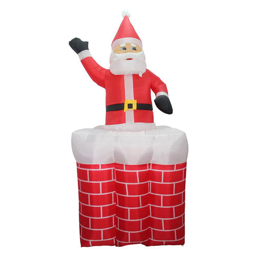 Christmas Inflatable Santa Claus LED Lighted Mall Yard Decoration Indoor Outdoor Inflatable Old Man Snowman Christmas Decoration