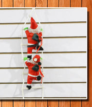 Load image into Gallery viewer, Christmas Santa Claus Climb Ladder Hanging Decoration for Xmas Tree Ornaments Lovely Kids New Year Gifts Party Home Decoration