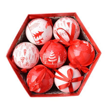 Load image into Gallery viewer, Christmas memory ball pendant Christmas scene layout ornaments DIY paper bag ball decoration 14 Pack