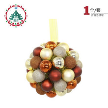 Load image into Gallery viewer, Christmas ball powder green hydrangea festive opening flower ball wedding hotel mall layout store store Tanabata decorations
