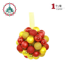 Load image into Gallery viewer, Christmas ball powder green hydrangea festive opening flower ball wedding hotel mall layout store store Tanabata decorations