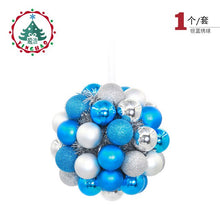 Load image into Gallery viewer, Christmas ball powder green hydrangea festive opening flower ball wedding hotel mall layout store store Tanabata decorations