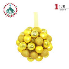 Load image into Gallery viewer, Christmas ball powder green hydrangea festive opening flower ball wedding hotel mall layout store store Tanabata decorations