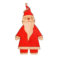 Load image into Gallery viewer, Wooden Christmas Tree Decoration Angel Hanging Ornament Christmas Label Pendant Holiday Party Decorations