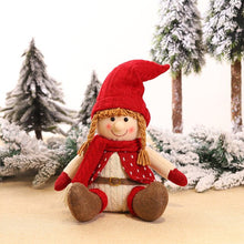 Load image into Gallery viewer, 1pc Cartoon Elf Christmas Boys Girls Doll Toy Home New Year Party Table Desk Decor Hotel Shopwindow Xmas Pendant Ornaments