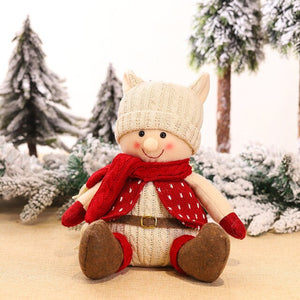 1pc Cartoon Elf Christmas Boys Girls Doll Toy Home New Year Party Table Desk Decor Hotel Shopwindow Xmas Pendant Ornaments