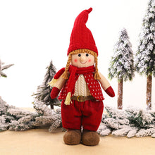 Load image into Gallery viewer, 1pc Cartoon Elf Christmas Boys Girls Doll Toy Home New Year Party Table Desk Decor Hotel Shopwindow Xmas Pendant Ornaments