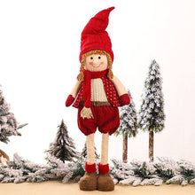 Load image into Gallery viewer, 1pc Cartoon Elf Christmas Boys Girls Doll Toy Home New Year Party Table Desk Decor Hotel Shopwindow Xmas Pendant Ornaments