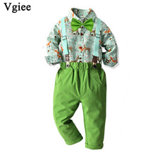 Load image into Gallery viewer, Vgiee Boys Christmas Clothes Outfit Sets 11.11 Baby Boy Children Kids Set Long Sleeve Birthday Party Wedding CC762