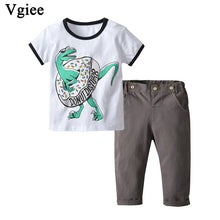 Load image into Gallery viewer, Vgiee Boys Christmas Clothes Outfit Sets Baby Boy Children Kids Set Print Dinosaur Clothing Birthday and Party Wedding CC764