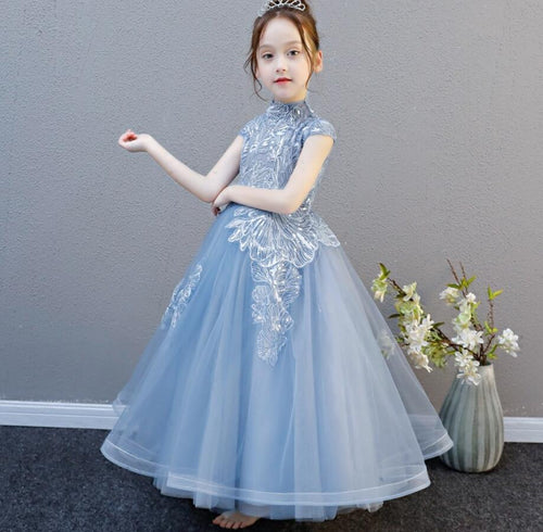 Girl Dresses Cinderella Dress Costume Princess Party Dresses Girls Christmas Clothes Fresh  Dress For Teenagers HW2257
