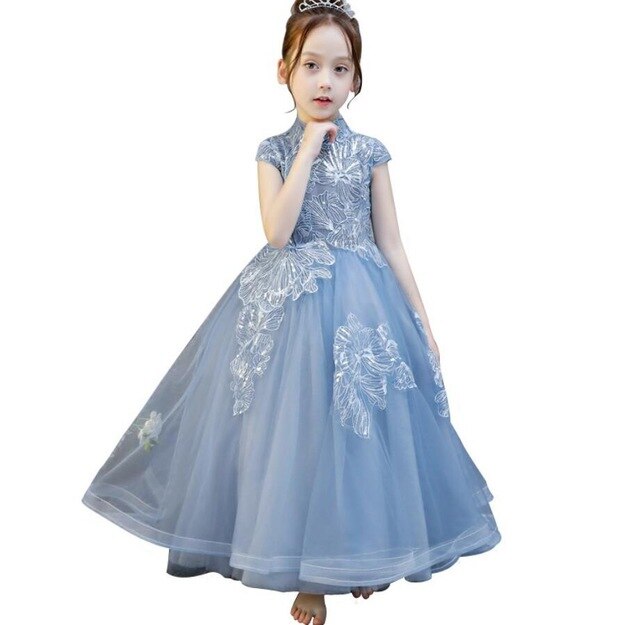 Girl Dresses Cinderella Dress Costume Princess Party Dresses Girls Christmas Clothes Fresh  Dress For Teenagers HW2257