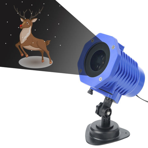 Christmas Light LED Animation Film Projection Lamp 8 Film LED Animation Dynamic Film Projector Lamp Holiday Light