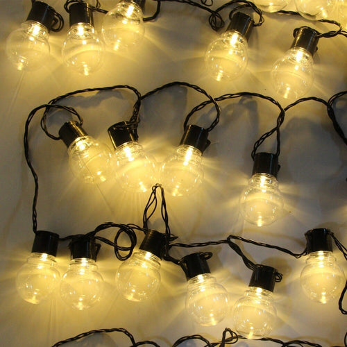 10m Outdoor Led Globe Bulb Fairy String Light Christmas Light G50 38 Led String Fairy Light Garland Wedding Party Home Decor