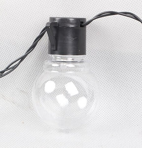 10m Outdoor Led Globe Bulb Fairy String Light Christmas Light G50 38 Led String Fairy Light Garland Wedding Party Home Decor