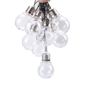 10m 38 Led Wedding String Fairy Light Christmas Light 5cm Led Globe Bulb Led Fairy String Light Garland Party Home Decoration