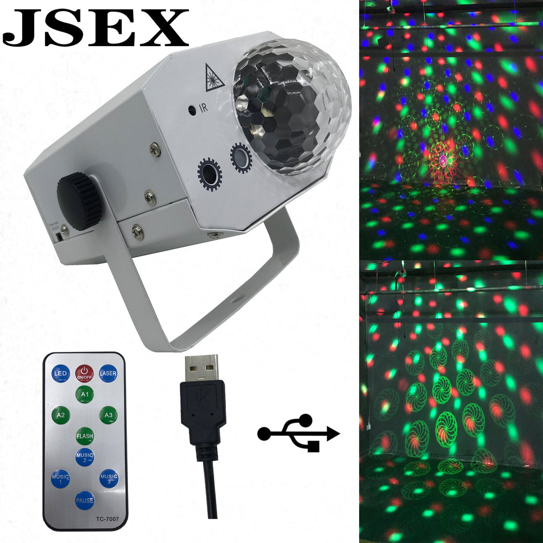 USB Christmas Lights LED Laser Lights Family Reunion in the Wild Festive atmosphere