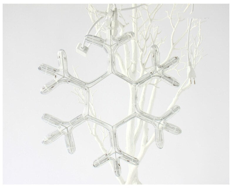 Christmas decoration lights 40CM snowflake pieces LED Christmas lights string lights Christmas decorations