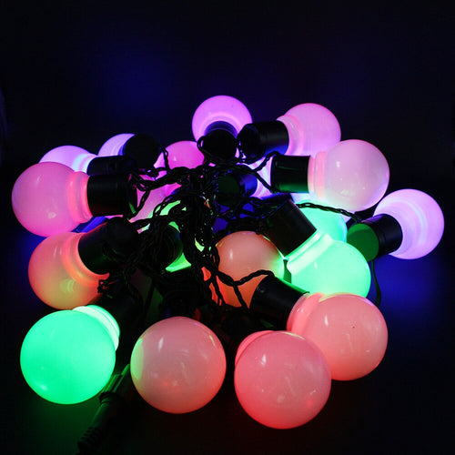 10M 38 LED Christmas Light Novelty 5CM Big Ball LED String Light for Outdoor Patio Lawn Landscape Garden Home Wedding Holiday