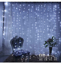 Load image into Gallery viewer, 3M x 3M 300 Christmas LED Icicle String Lights Xmas Fairy Lights Outdoor Home For Wedding Party Curtain Garden Indoor Decoration
