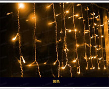 Load image into Gallery viewer, 3M x 3M 300 Christmas LED Icicle String Lights Xmas Fairy Lights Outdoor Home For Wedding Party Curtain Garden Indoor Decoration