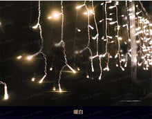 Load image into Gallery viewer, 3M x 3M 300 Christmas LED Icicle String Lights Xmas Fairy Lights Outdoor Home For Wedding Party Curtain Garden Indoor Decoration