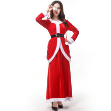 Load image into Gallery viewer, Christmas Dress Sexy Dress Female Role-playing Dress Party Dress Costumes Santa Claus Cosplay Christmas Costume set