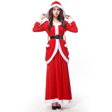 Load image into Gallery viewer, Christmas Dress Sexy Dress Female Role-playing Dress Party Dress Costumes Santa Claus Cosplay Christmas Costume set