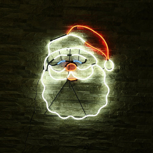 New Neon Sign Night Light Santa Claus Shape Design Room Wall Decorations Home Love Ornament Coffee Bar Mural Crafts