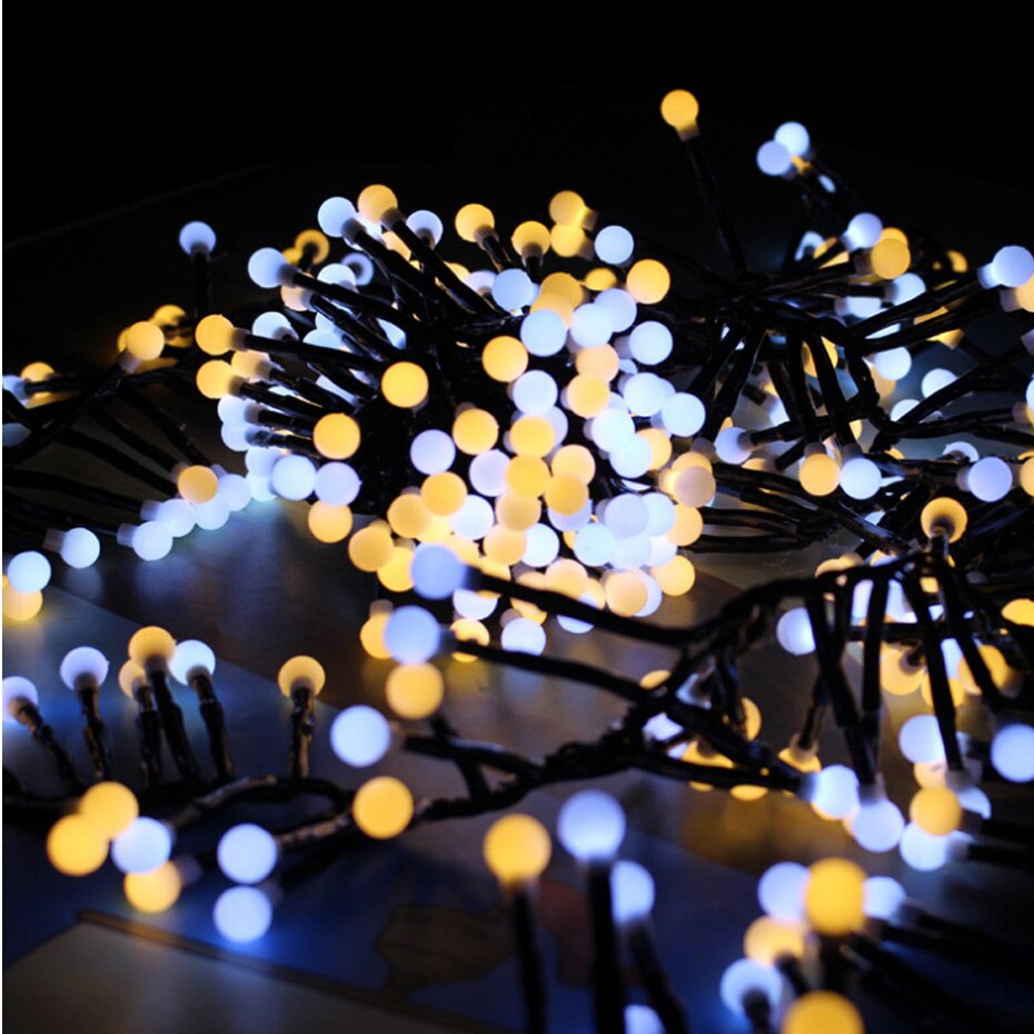 YINGTOUMAN NEW Plugs Powered Christmas Lights 3m 400 LED 8 Modes Fairy String Lights For Outdoor Wedding Christmas Party Lamps
